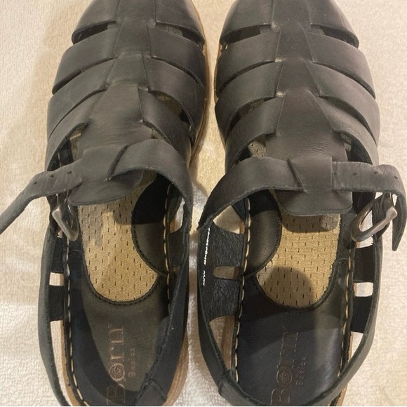 NWOT Born Black Tilia Sandals Size 9 - Picture 5 of 5